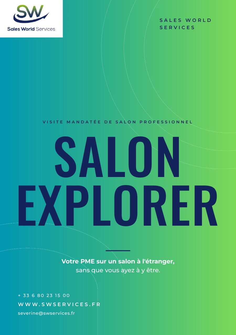 Couverture de la fiche offre Salon Explorer, Sales World Services