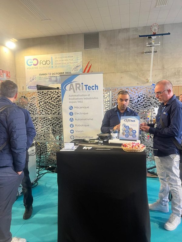 Stand d’ARITech, machines spéciales au GoFab 2026
