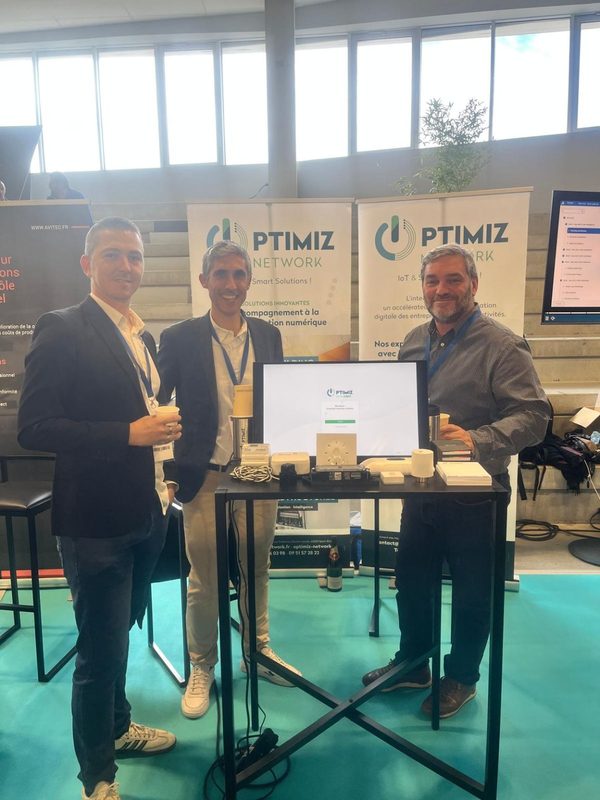 Stand d’Optimiz Network, IoT et solutions connectées au GoFab 2026